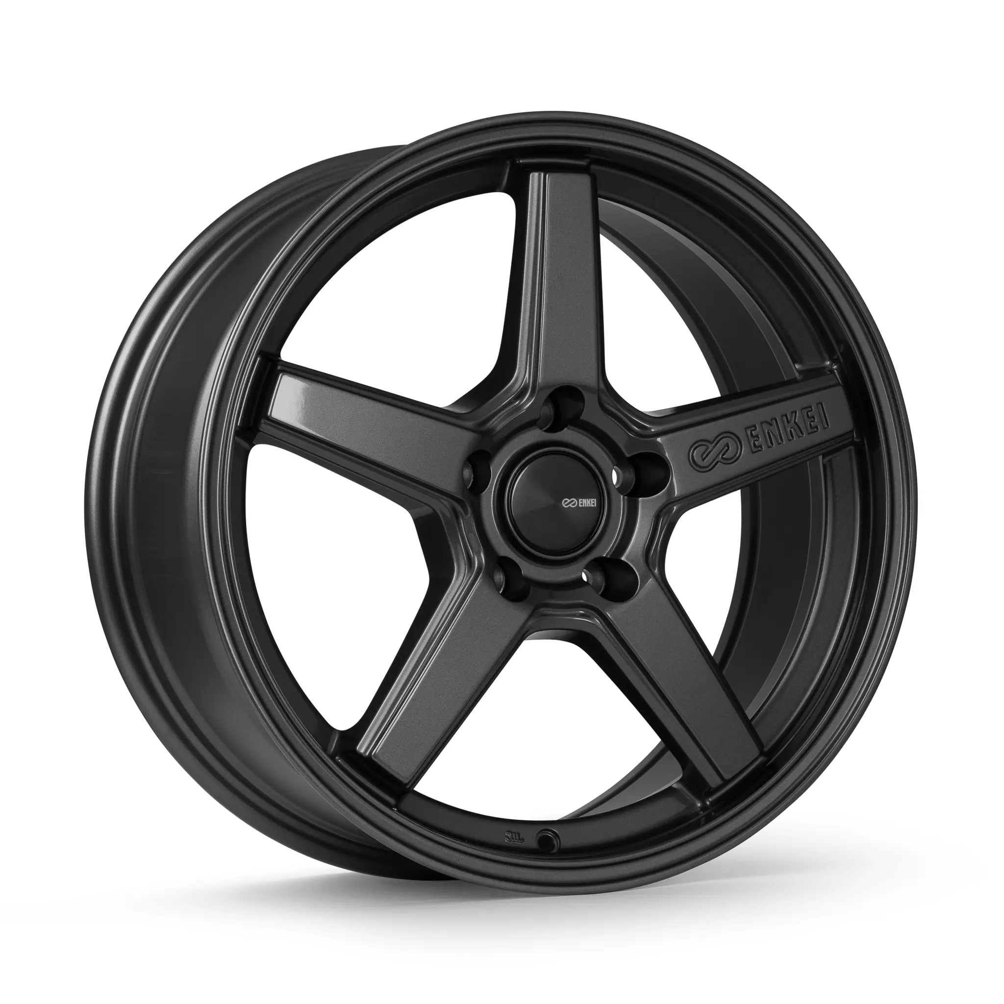 Enkei Quasar 18X8 5X120 ET 40mm Gloss Light Gunmetal