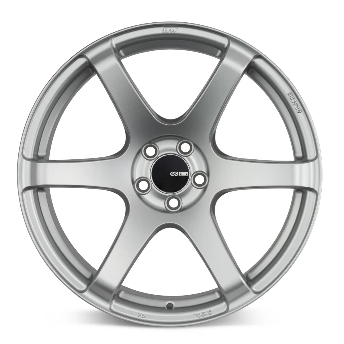 Enkei T6S 17X8 5X112 ET 45mm Matter Silver thumbnail 2