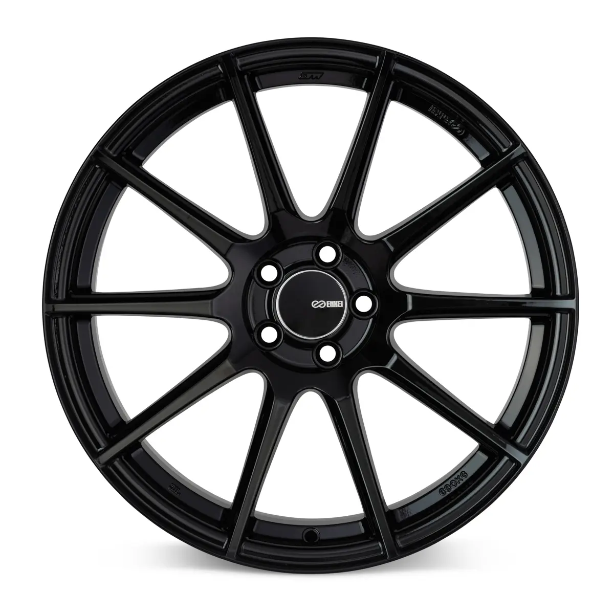 Enkei TS-10 18X8 5X112 ET 45mm Gloss Black thumbnail 2