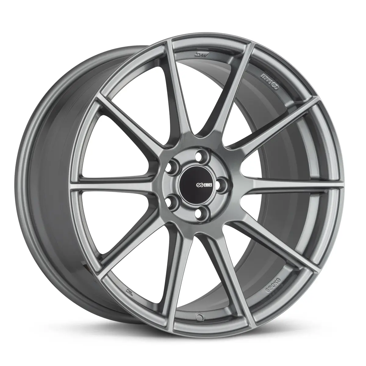 Enkei TS-10 18X8 5X112 ET 45mm Storm Gray