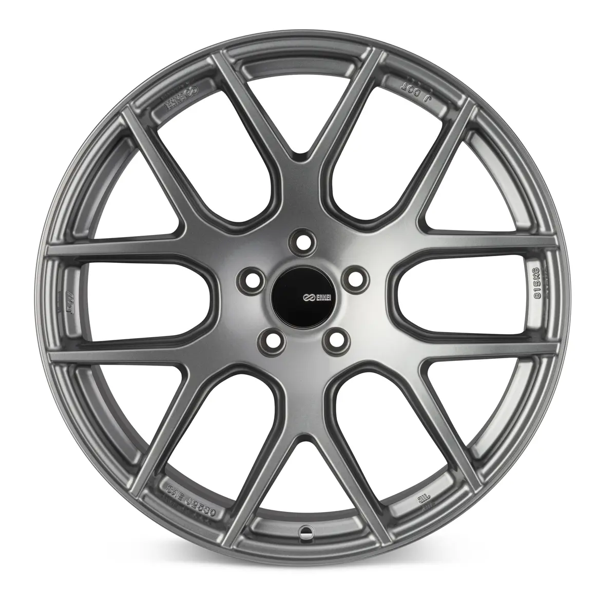 Enkei XM-6 17X7.5 5X100 ET 45mm Storm Gray thumbnail 2
