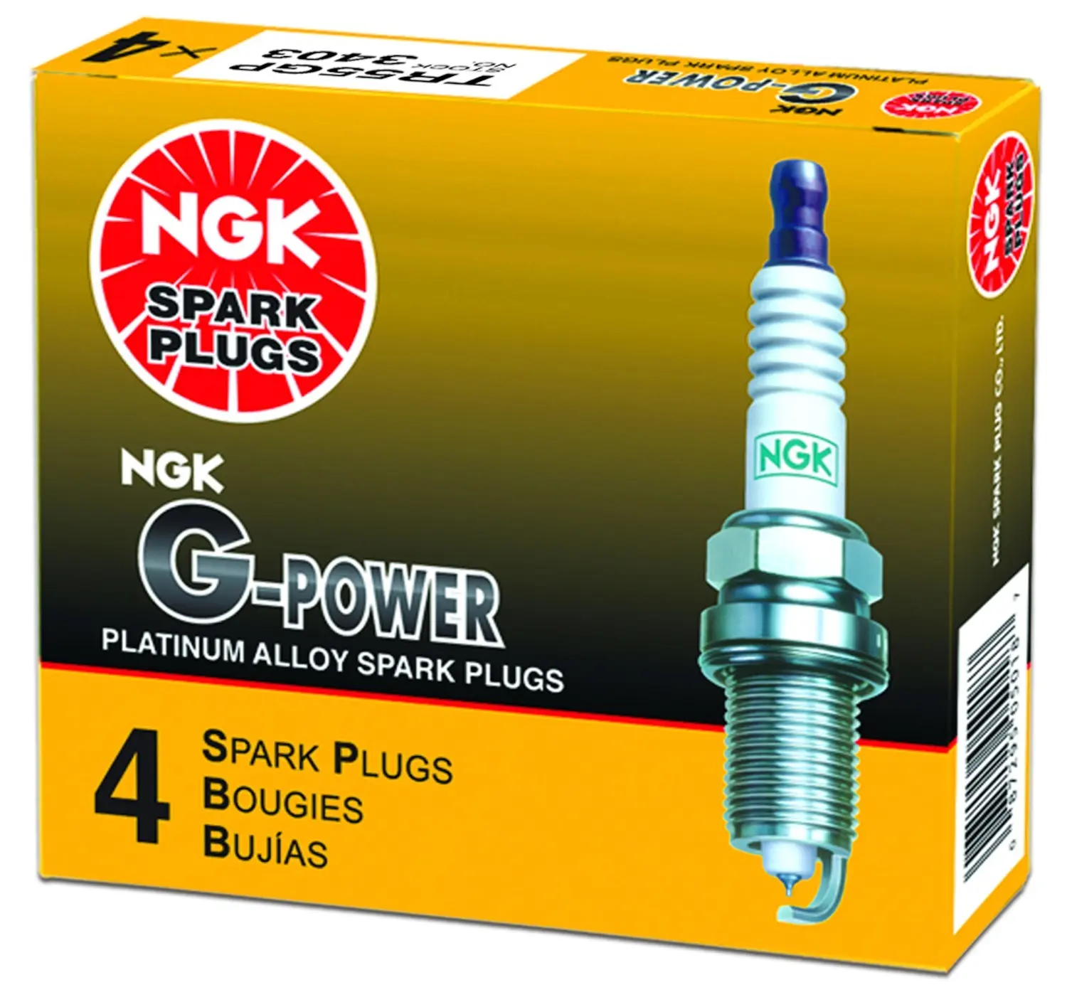 NGK G-Power Platinum Spark Plug - Pack of 1 miniature 2
