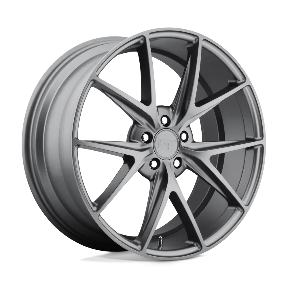 Niche M116 Misano 17X8 5X112 ET 40mm Matte Gun Metal