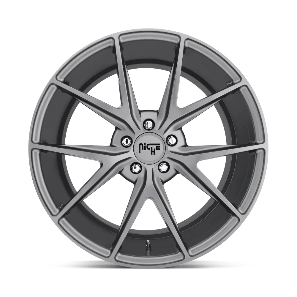 Niche M116 Misano 18X8 5X112 ET 42mm Matte Gun Metal thumbnail 2
