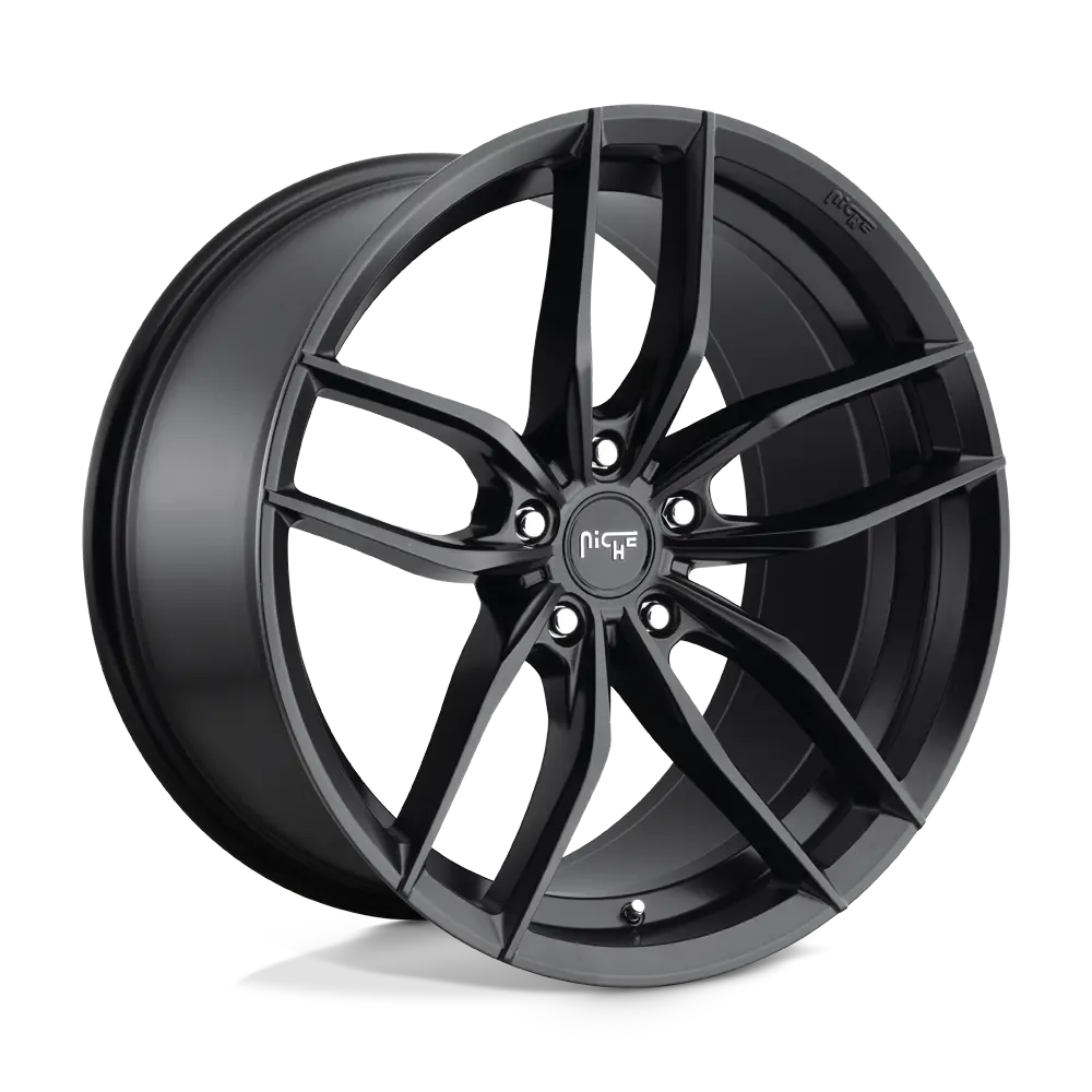 Niche M203 Vosso 20X9 5X112 ET 25mm Matte Black - main product image