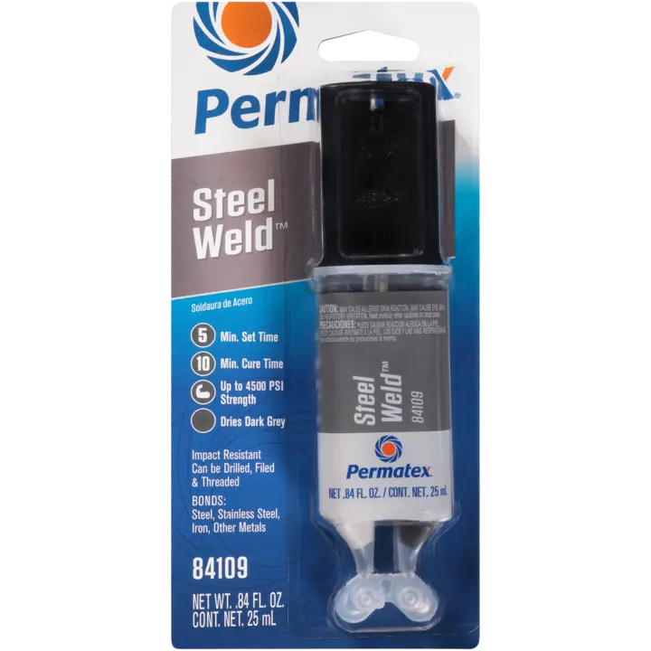 Permatex Steel Weld Epoxy, 25 ML
