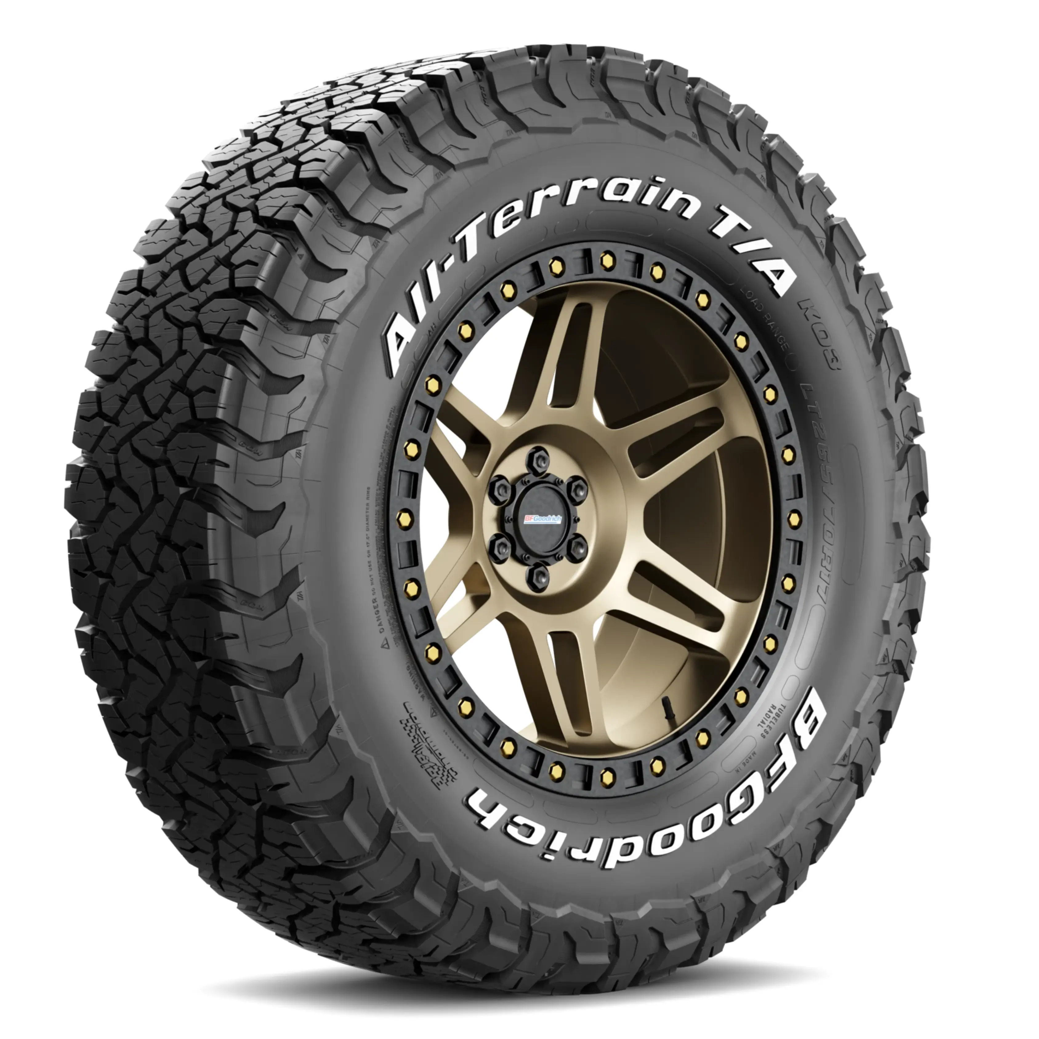 LT275/65R18 BF Goodrich All Terrain T/A KO3 123S - 4 Pack miniature 2