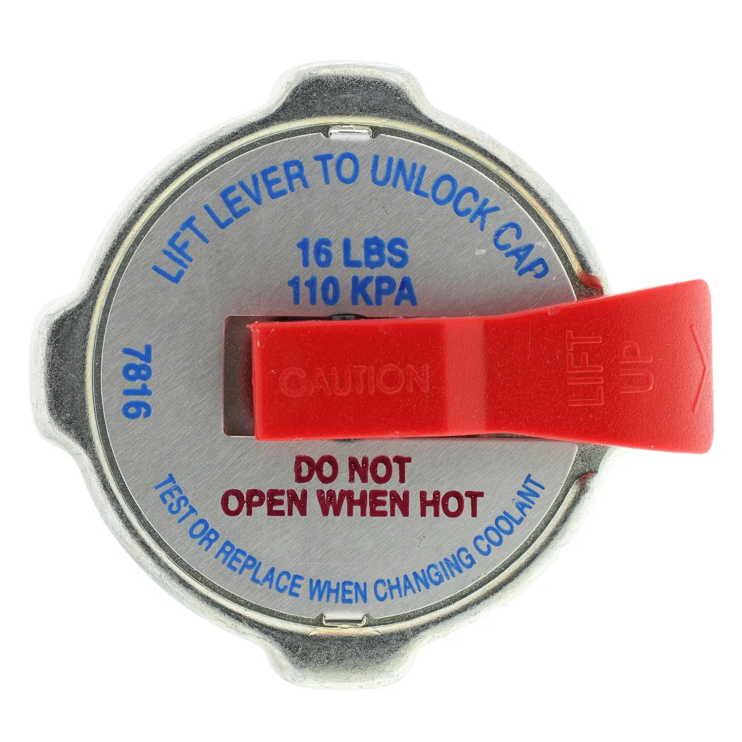Safety Lever Rad Cap