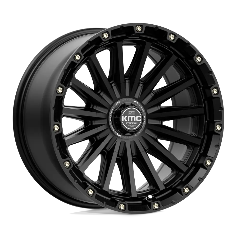 KMC KM102 Signal 20X9 6X135 ET 0mm Satin Black
