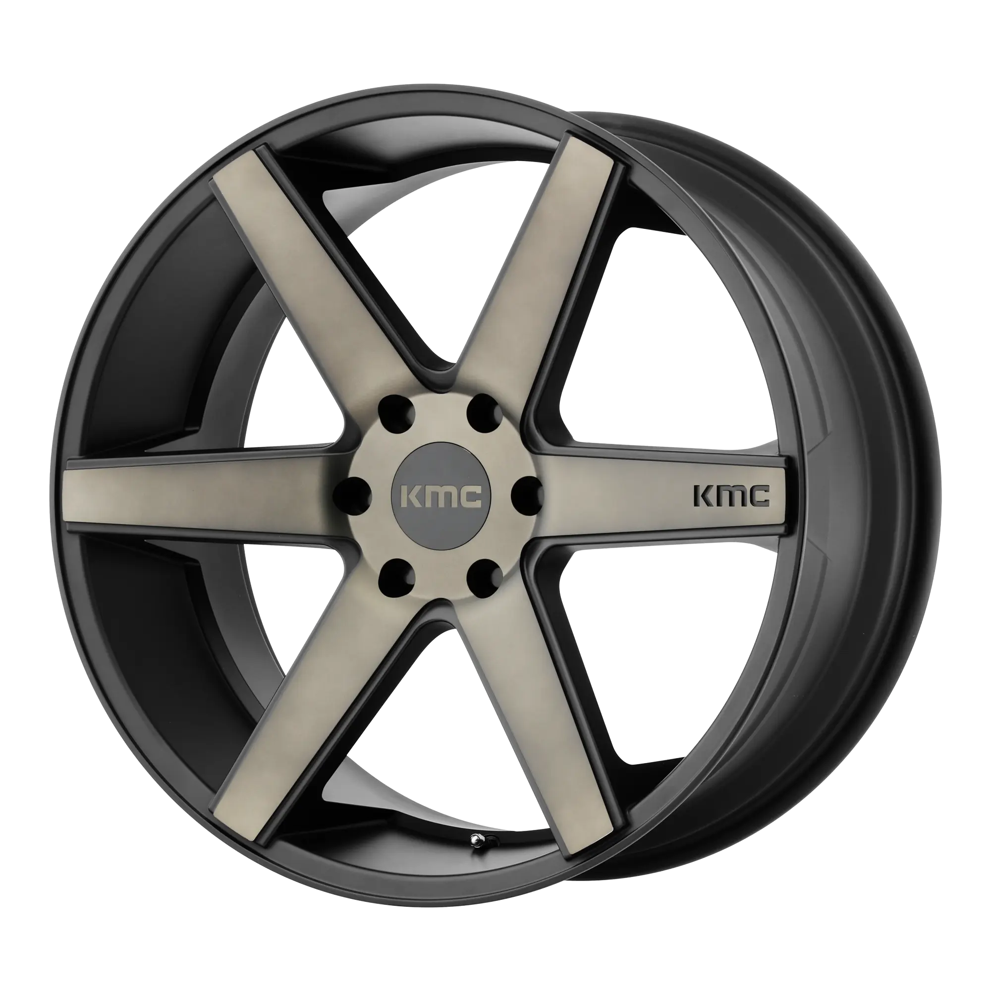 KMC KM704 District Truck 20X8.5 6X135 ET 38mm Matte Black Dark Tint