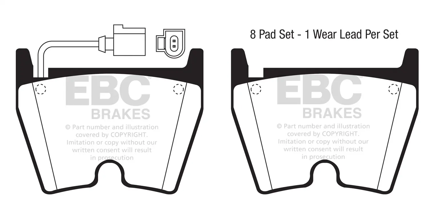 Redstuff Ceramic Low Dust Brake Pads
