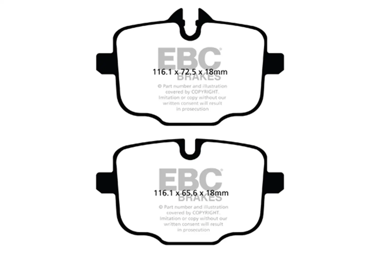 Redstuff Ceramic Low Dust Brake Pads