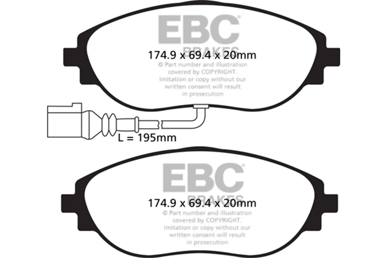 Redstuff Ceramic Low Dust Brake Pads