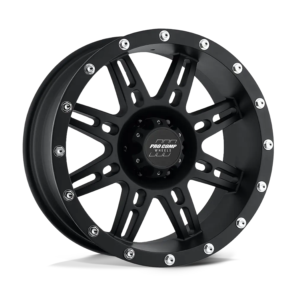 Pro Comp PA31 Stryker 17X9 8X165.1 ET -6mm Flat Black