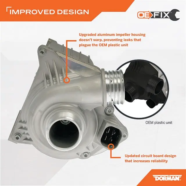 Dorman - OE Solutions Engine Water Pump thumbnail 6