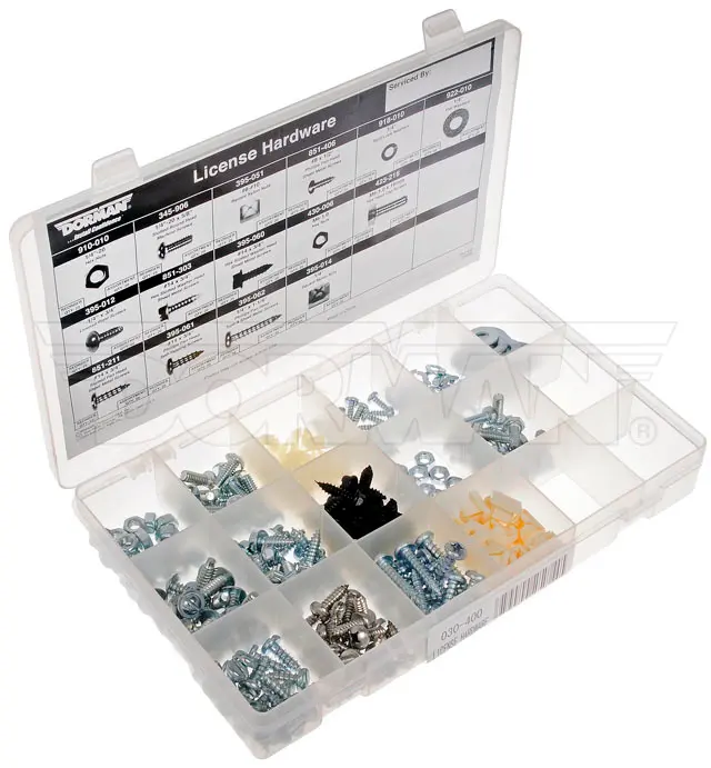 Dorman - Autograde License Plate Fastener Assortment