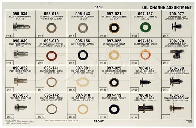 Dorman - Autograde Oil Drain Assortment miniature 2