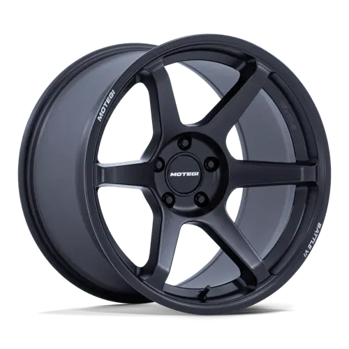 Motegi MR160 Battle VI 18X9.5 4X114.3 ET 35mm Matte Blackbird Metallic