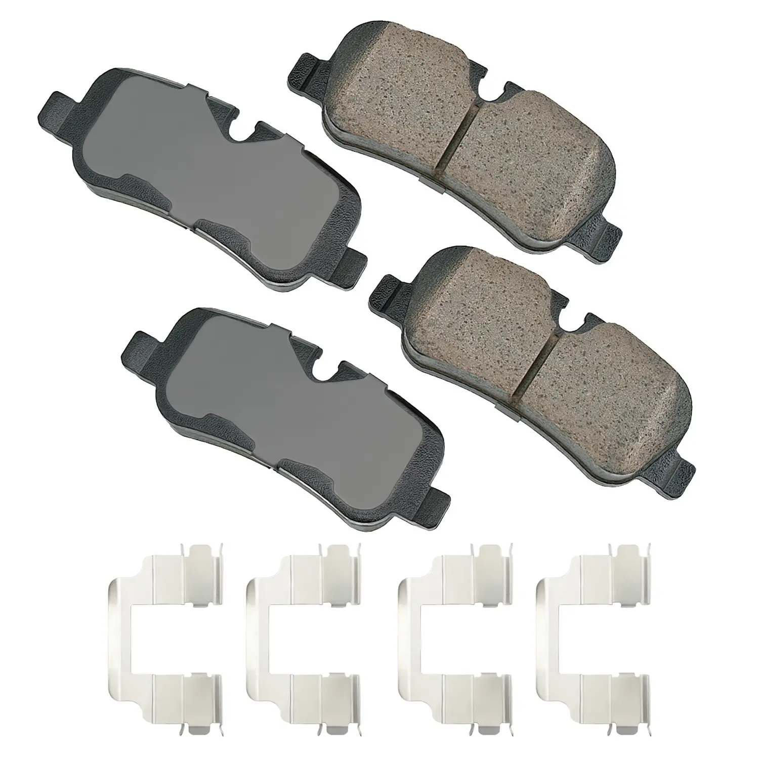 Akebono Euro Ultra Premium Ceramic Disc Brake Pad Set