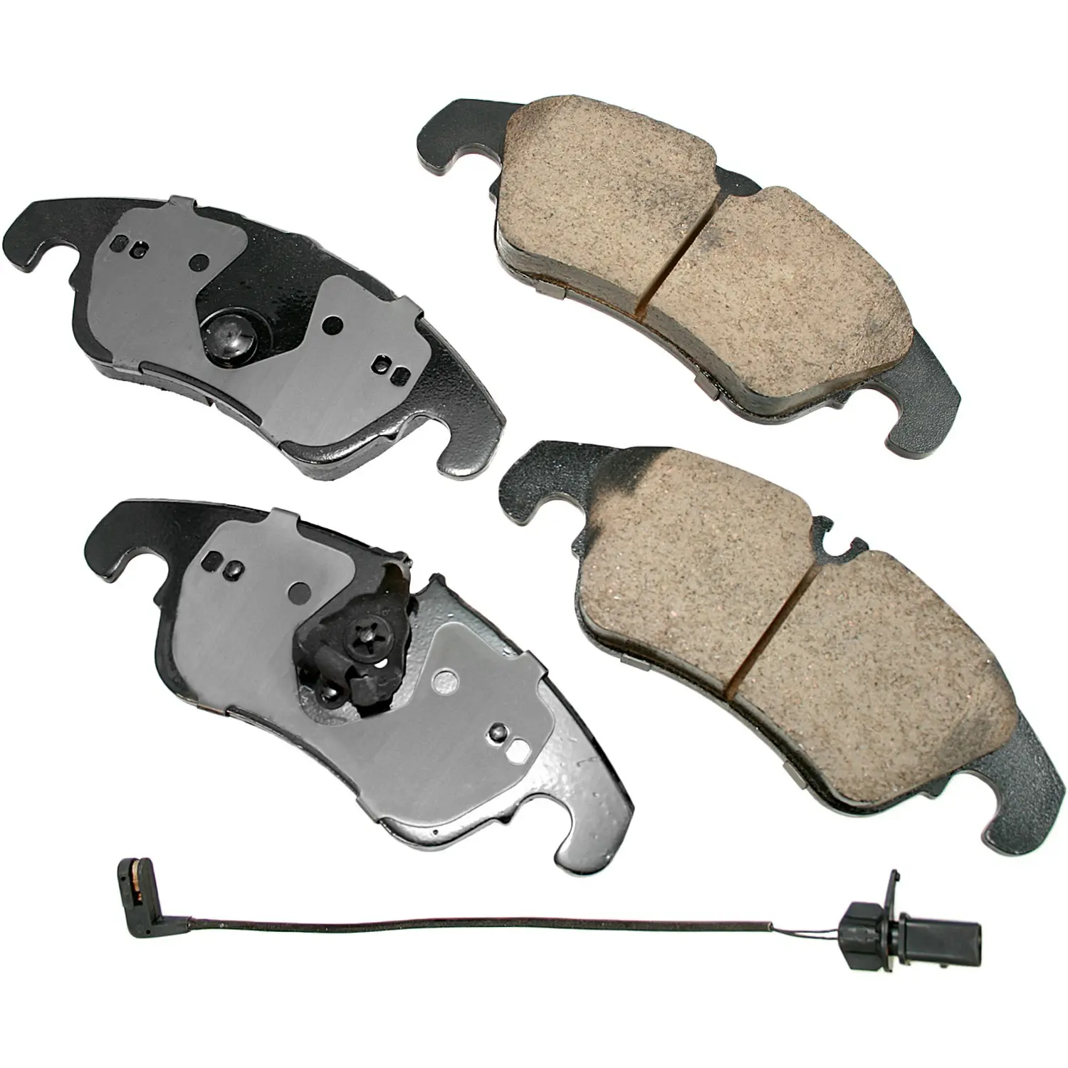 Akebono Euro Ultra Premium Ceramic Disc Brake Pad Set - main product image