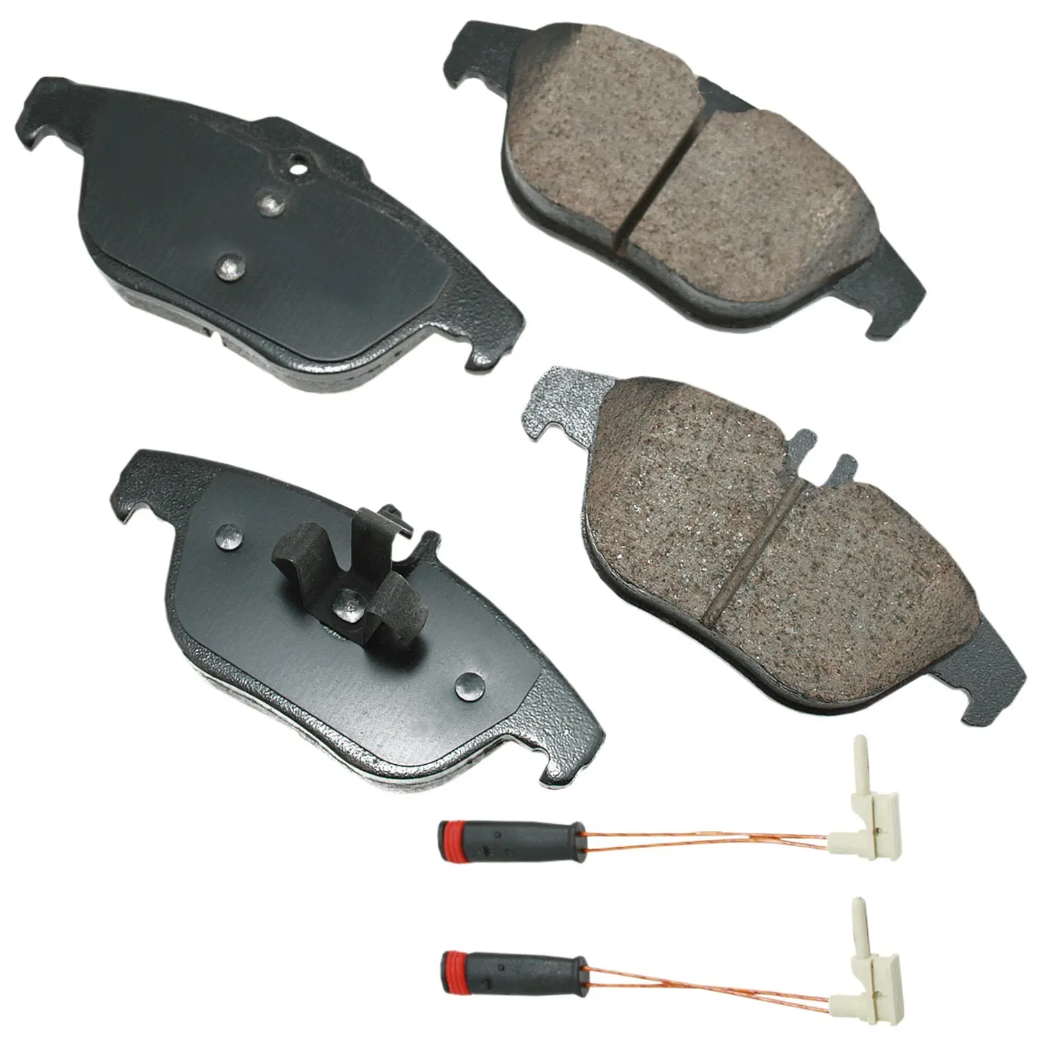 Akebono Euro Ultra Premium Ceramic Disc Brake Pad Set - main product image