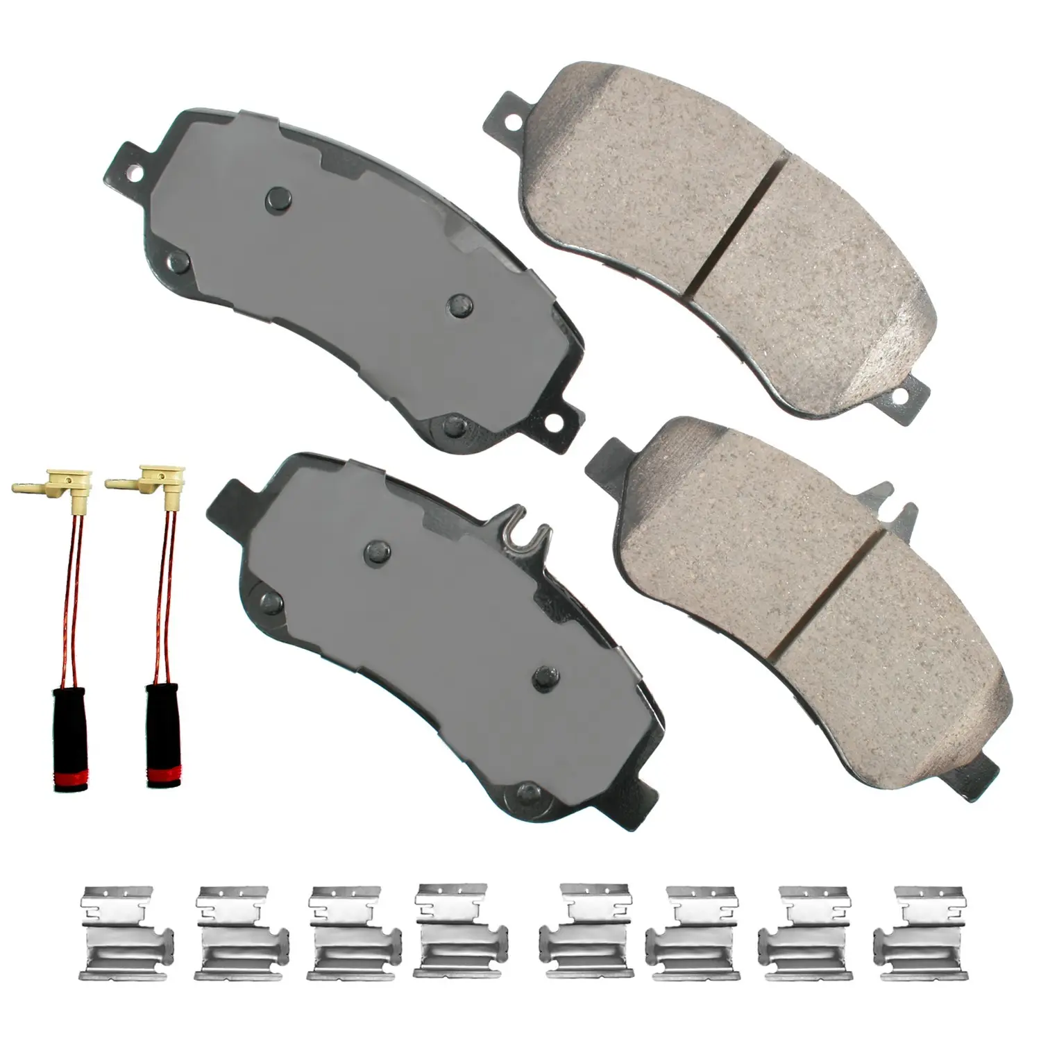 Akebono Euro Ultra Premium Ceramic Disc Brake Pad Set - main product image