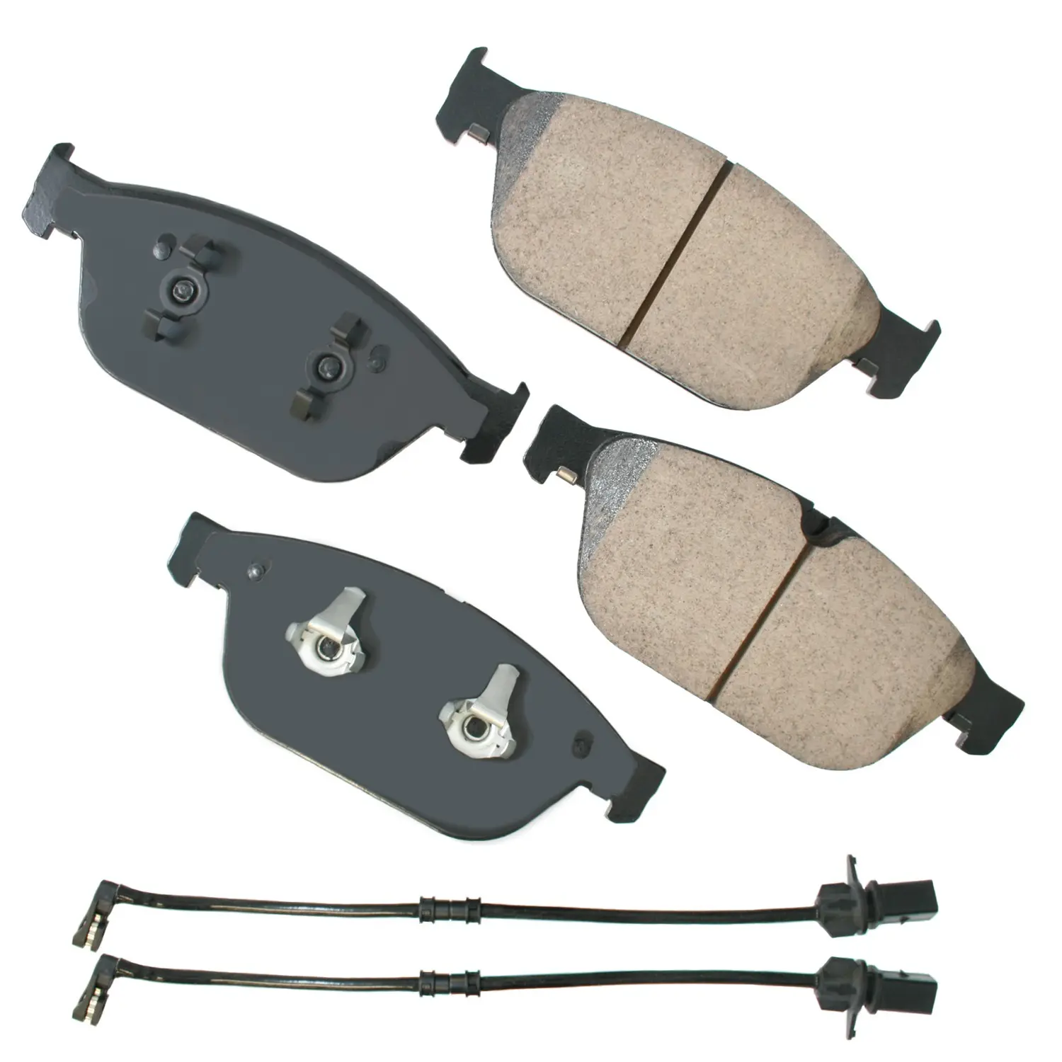 Akebono Euro Ultra Premium Ceramic Disc Brake Pad Set - main product image