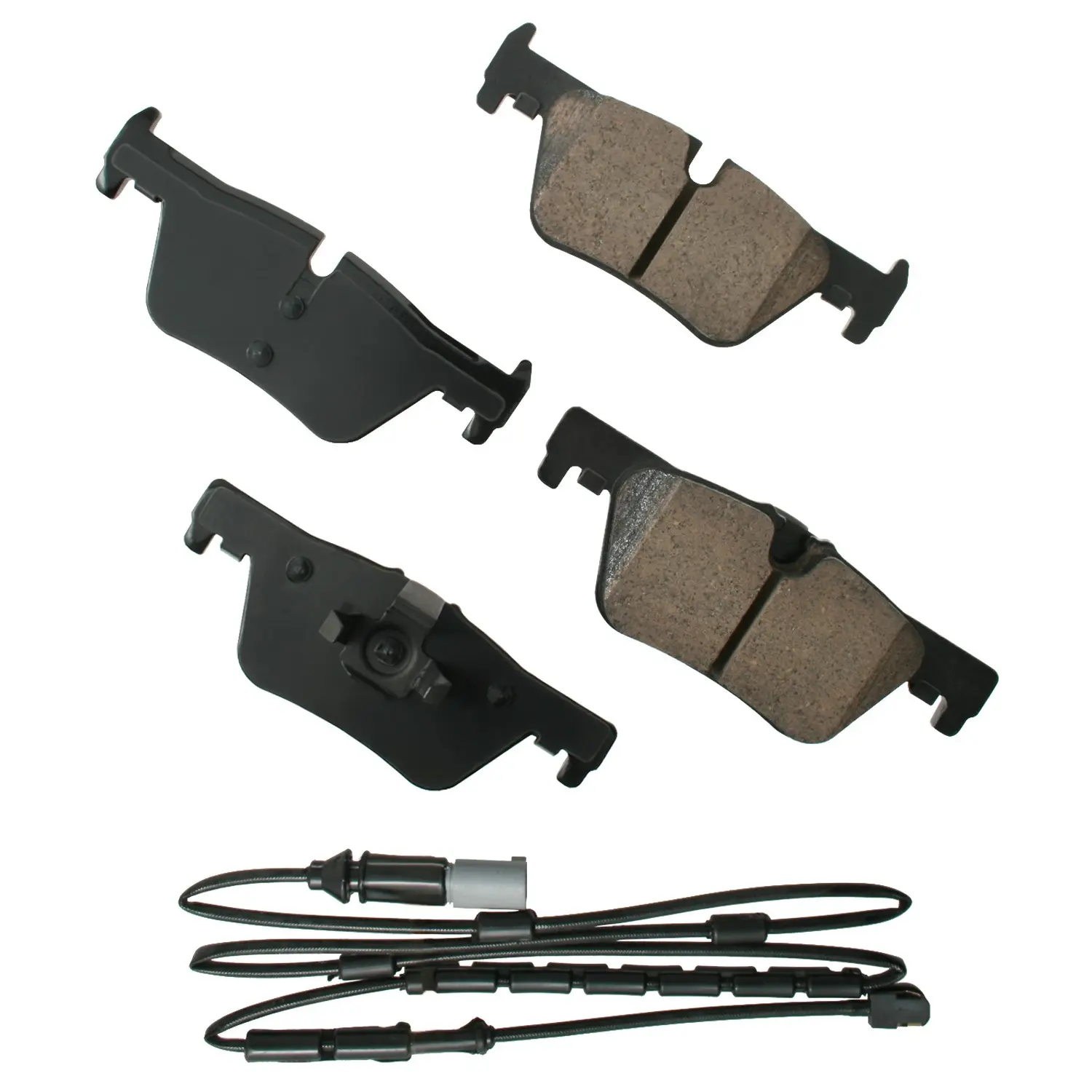 Akebono Euro Ultra Premium Ceramic Disc Brake Pad Set - main product image