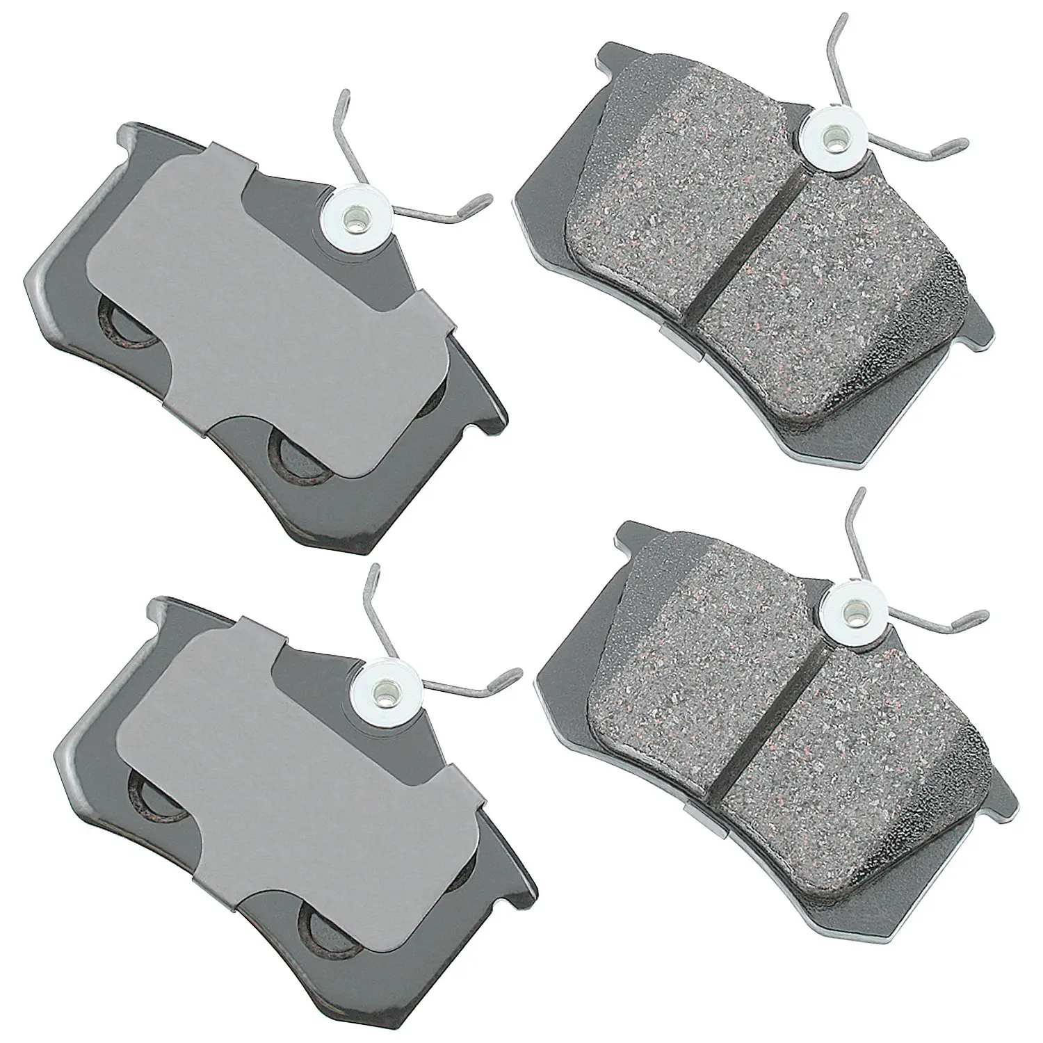 Akebono Euro Ultra Premium Ceramic Disc Brake Pad Set - main product image
