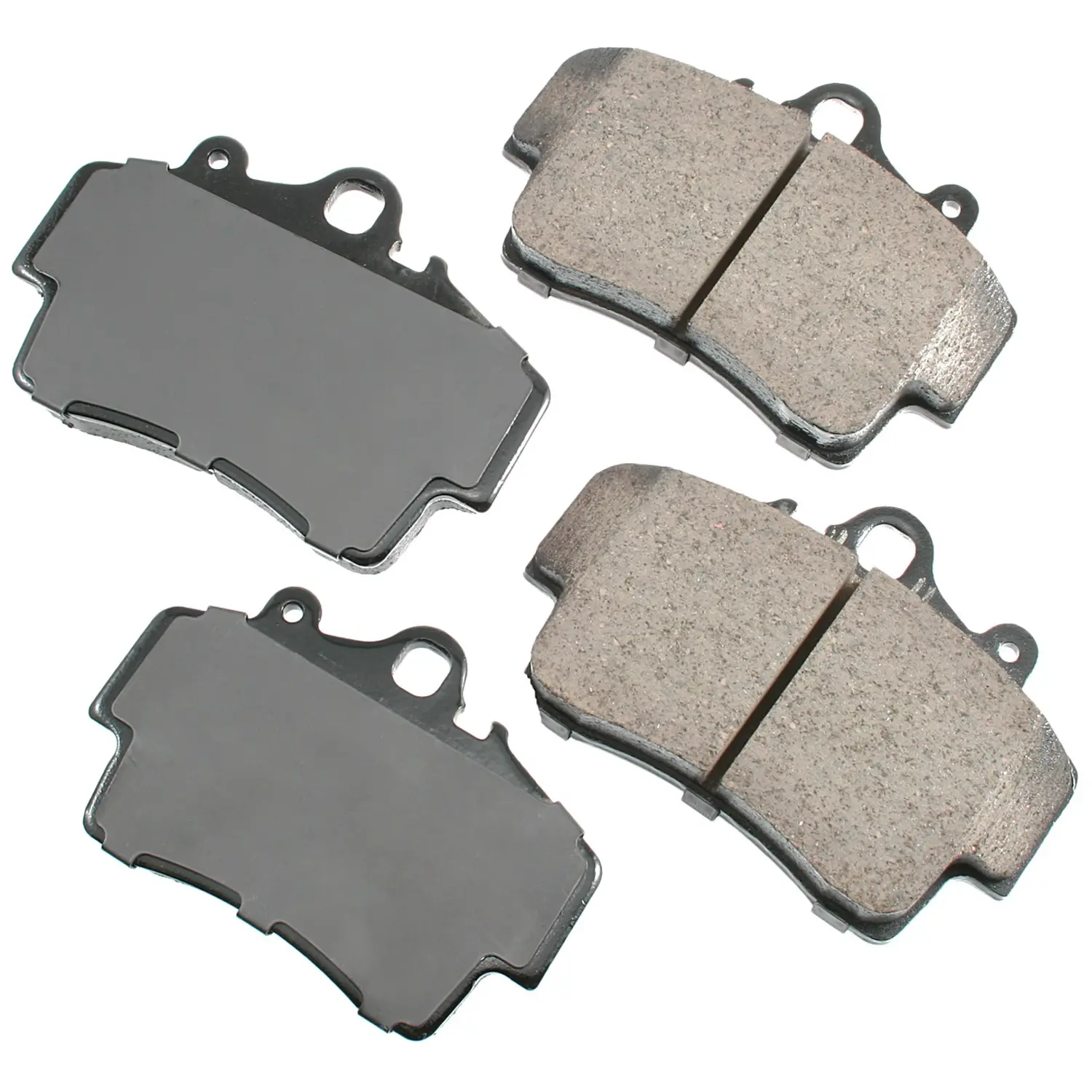 Akebono Euro Ultra Premium Ceramic Disc Brake Pad Set - main product image