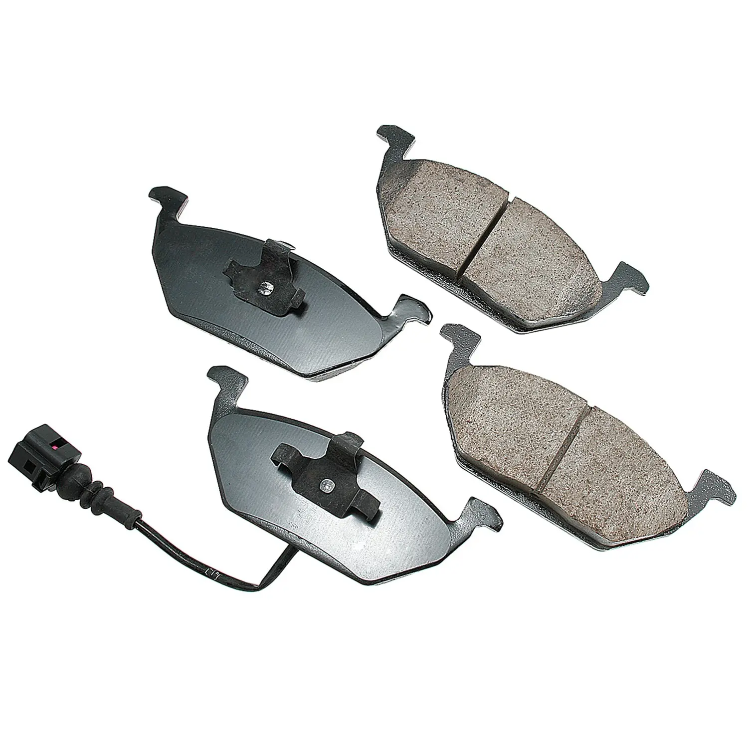 Akebono Euro Ultra Premium Ceramic Disc Brake Pad Set - main product image