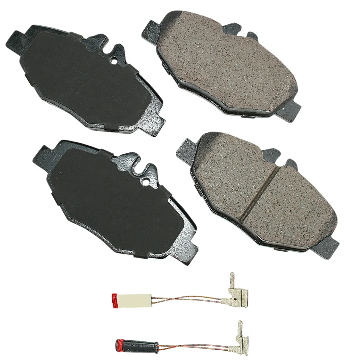 Akebono Euro Ultra Premium Ceramic Disc Brake Pad Set - main product image