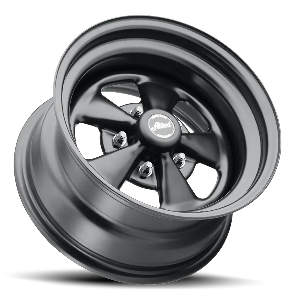 Allied 65B Super Spoke 15X6 5X114.3 ET -3mm Black thumbnail 2