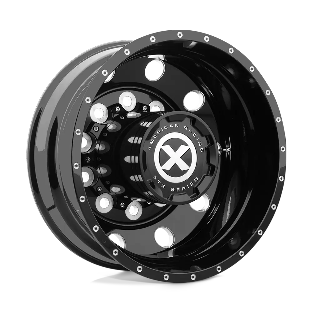 ATX AO400 Baja 24.5X8.25 10X285.75 -168 mm Gloss Black Milled - Rear - image principale du produit