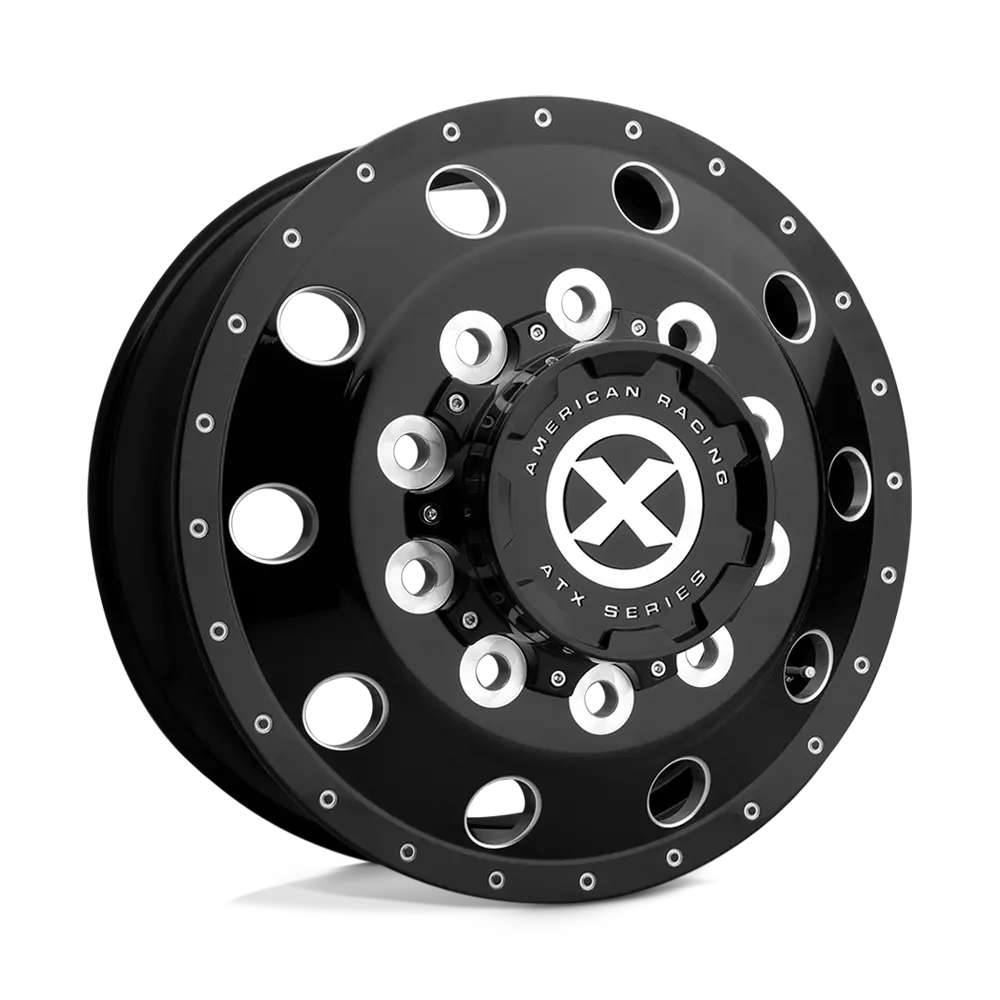 ATX AO405 Trex 22.5X8.25 10X285.75  145mm Gloss Black Milled - Front - image principale du produit