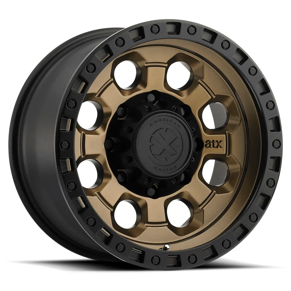 ATX AX201 17X9 8X170 -12 mm Matte Bronze With Black Lip - image principale du produit