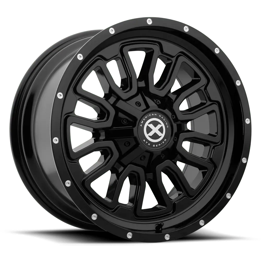 ATX AX203 20X9 6X135 6X139.7 18mm Gloss Black - image principale du produit