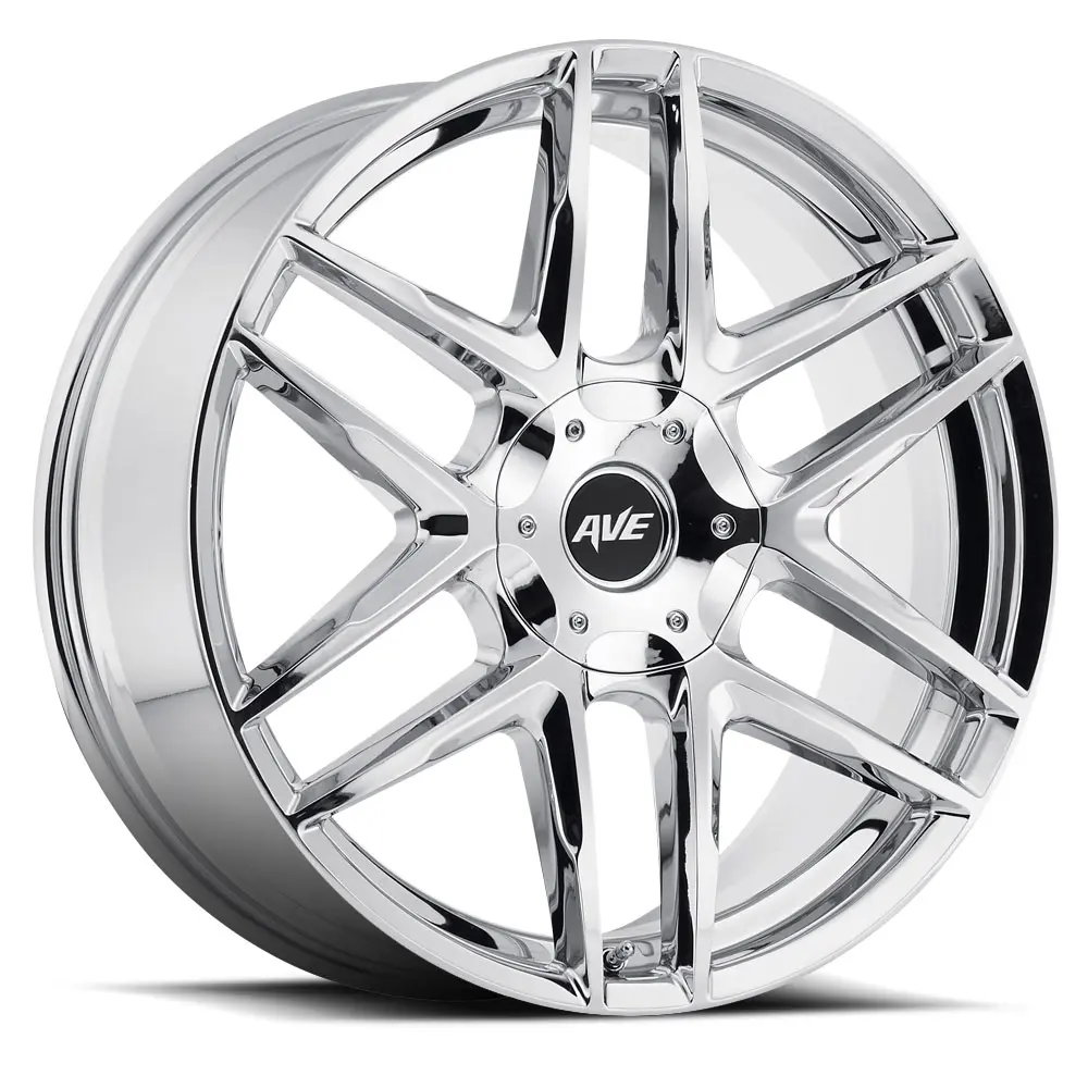 MKW A613 22X9 5X114.3 / 5X120 ET 35mm Chrome