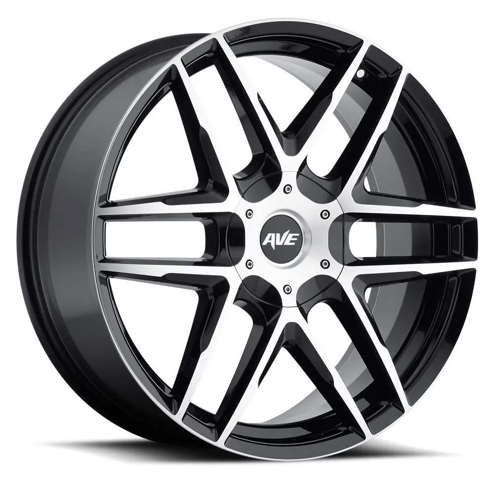 MKW A613 18X8 5X114.3 / 5X120.65 ET 40mm Gloss Black Machined