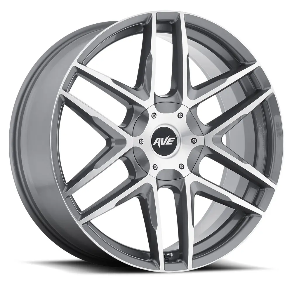 MKW A613 22X9 6X135 / 6X139.7 ET 35mm Satin Grey Machined