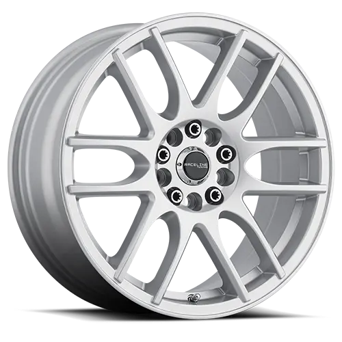 Raceline Mystique 141S 16X7 5X112 / 5X120 ET 40mm Gloss Silver