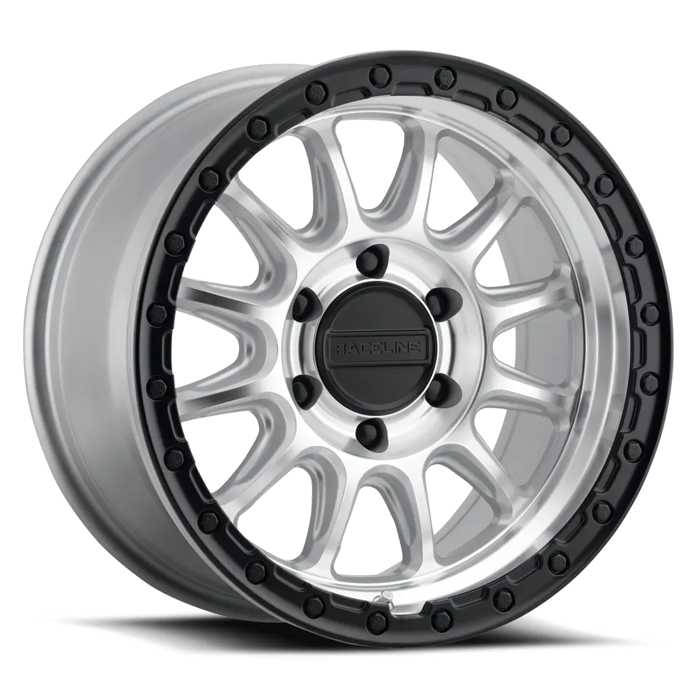Raceline 960MB Alpha 18X8.5 5X150 ET 35mm Machined w/ Black Ring
