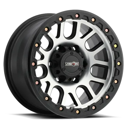 Vision 111 Nemesis 20X9 6X135 ET 0mm Matte Black Machined Face