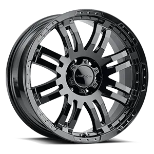 Vision 375 Warrior 16X8 8X165.1 ET -6mm Gloss Black