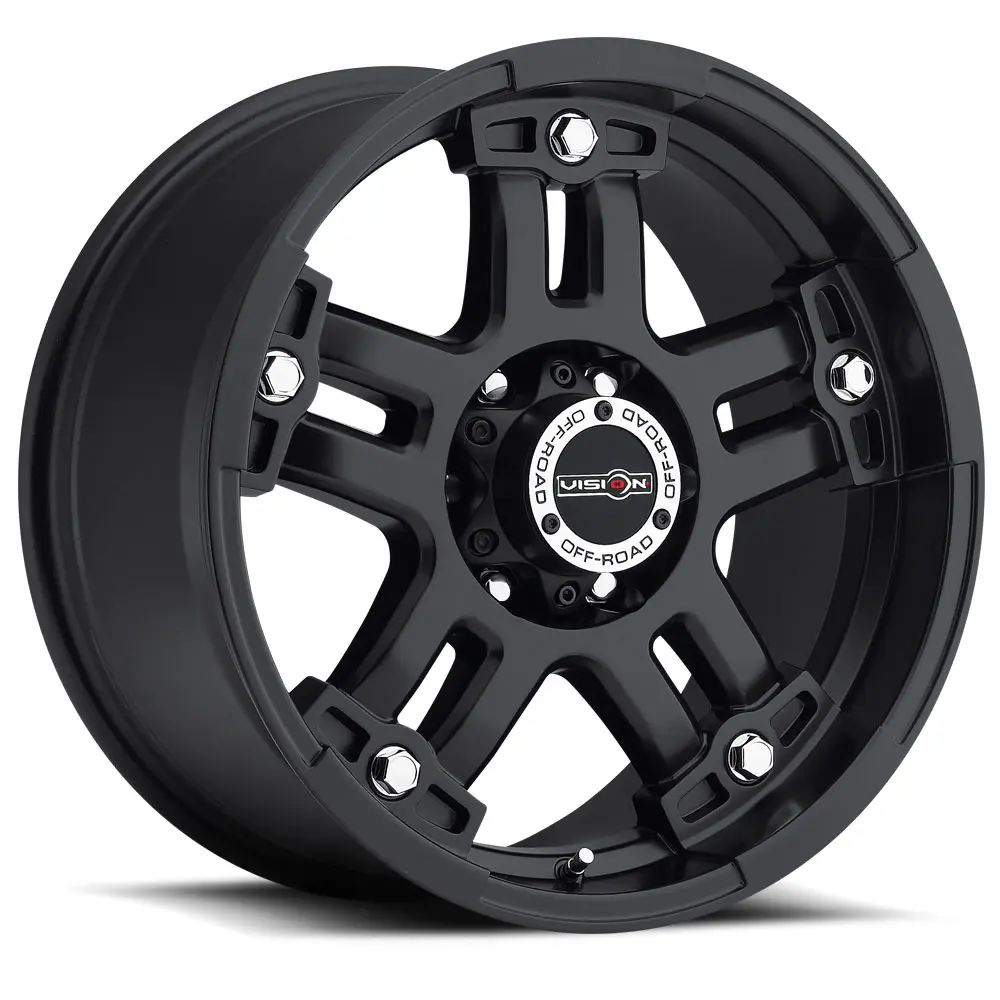 Vision 394 Warlord 22X9.5 5X150 ET 35mm Matte Black Machined Face