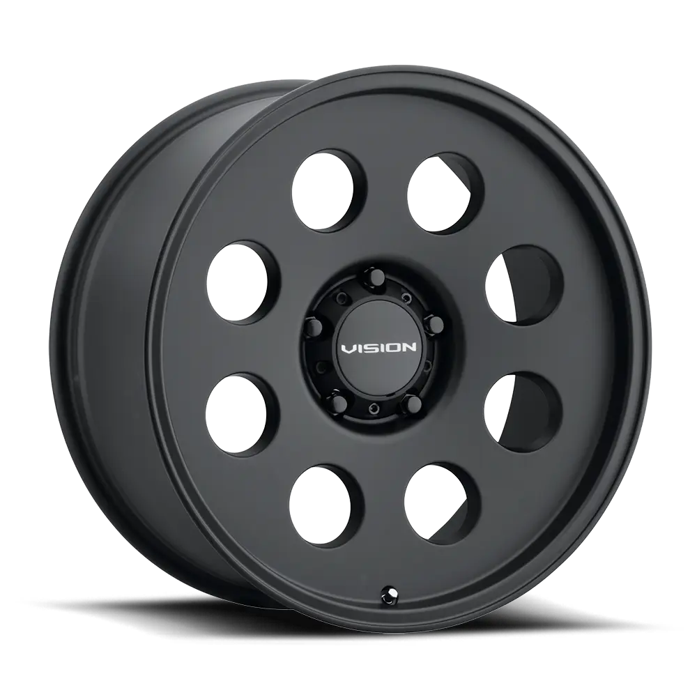 Vision 56 Midway 15X8 5X139.7 ET -19mm Satin Black