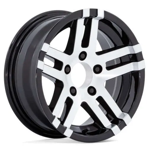 Helo HE1821 14X6 5X114.3 ET -6mm Gloss Black Machined Face