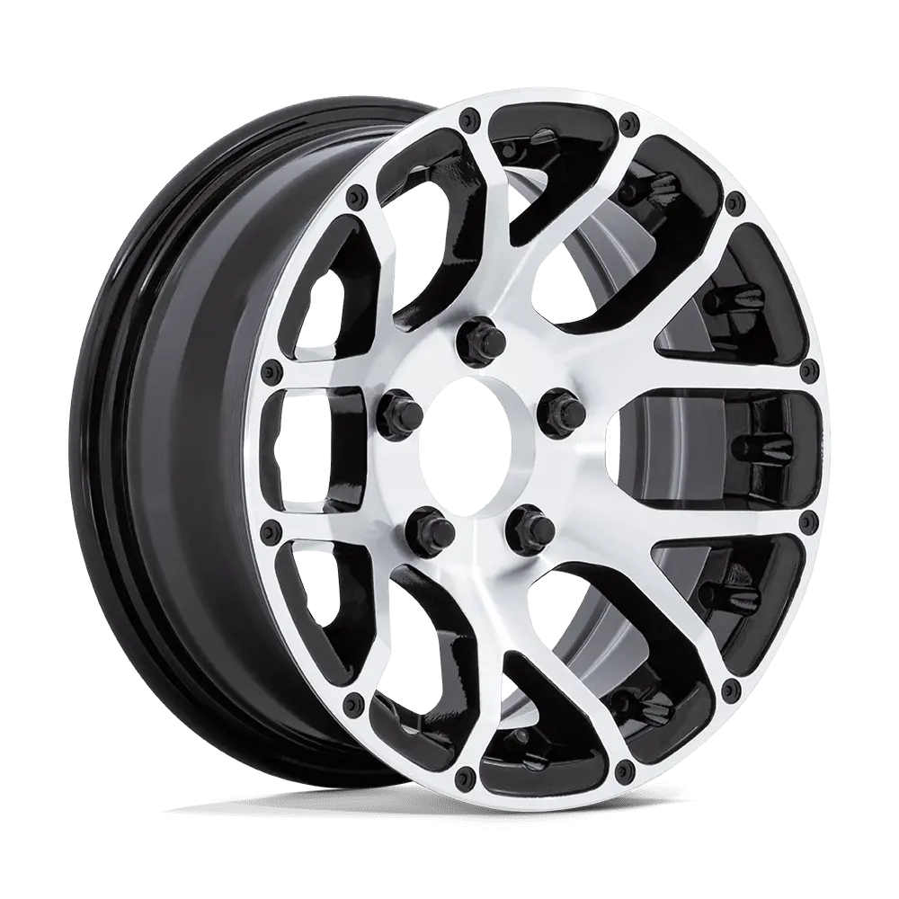 Helo HE1825 14X6 5X114.3 ET -6mm Gloss Black Machined