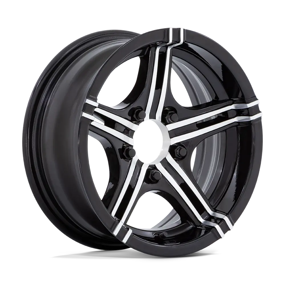 Helo HE1827 15X6 5X114.3 ET 0mm Gloss Black Machined