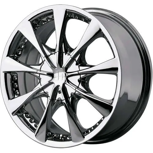 Helo HE827 PACE 17X7.5 5X100 / 5X114.3 ET 42mm Chrome